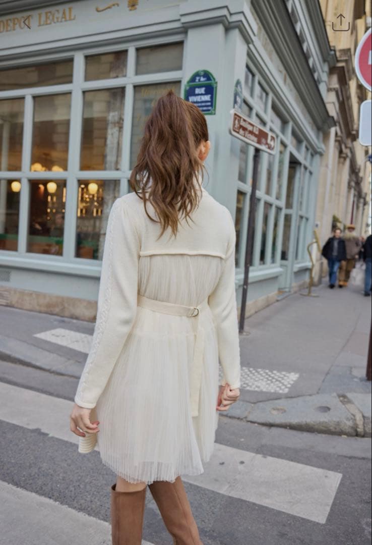 Herlipto ハーリップトゥ Clara Cable Knit Dress