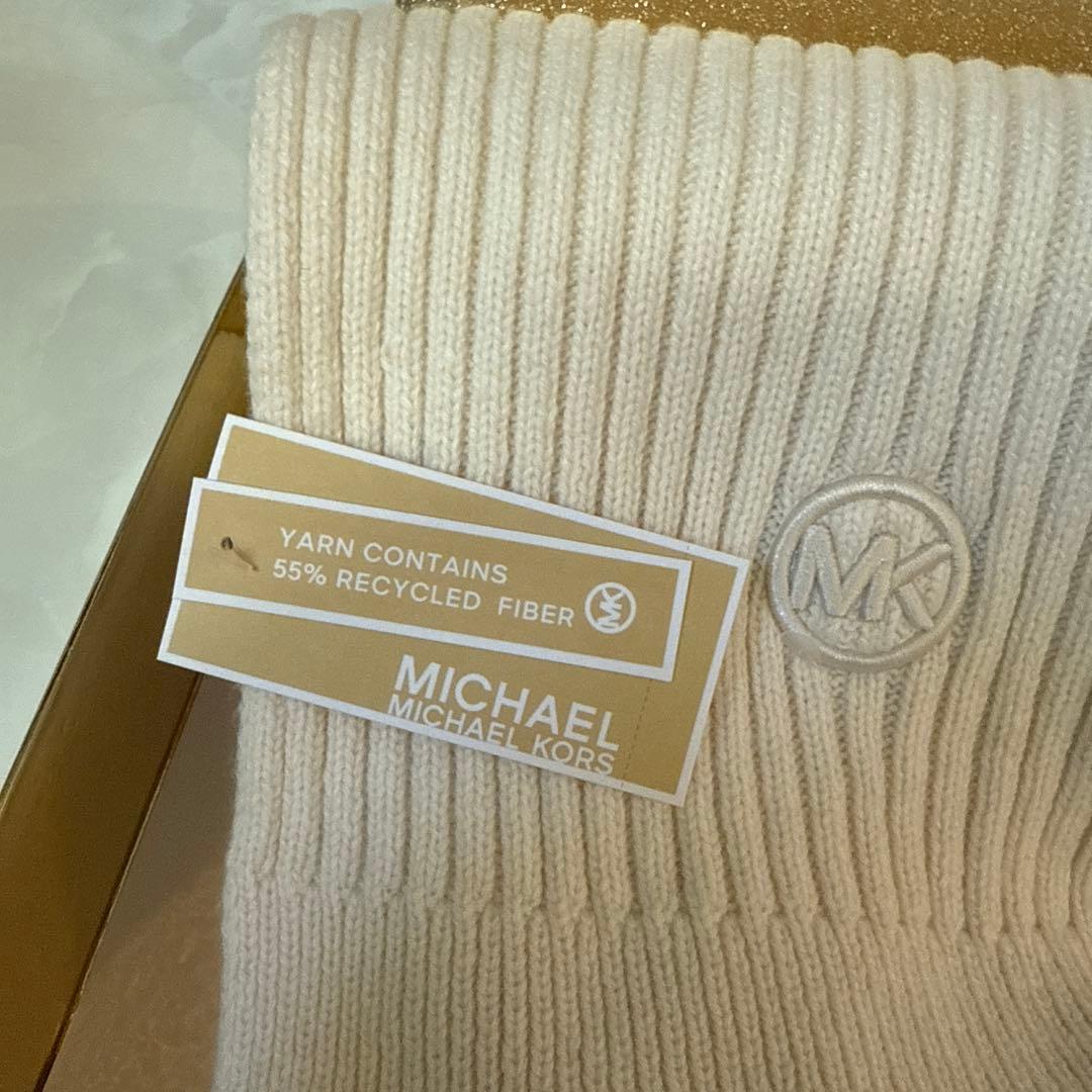 MICHAEL KORS ニット帽・マフラーセット