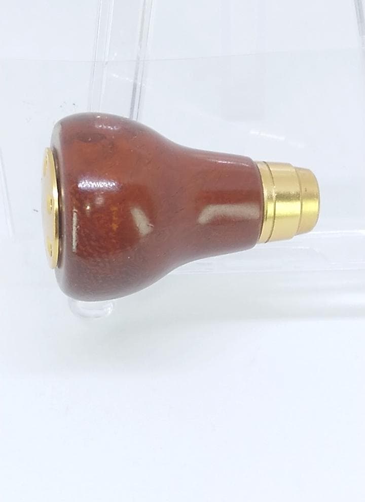 美品　シマノ　夢屋　花梨　ラウンド型ノブ