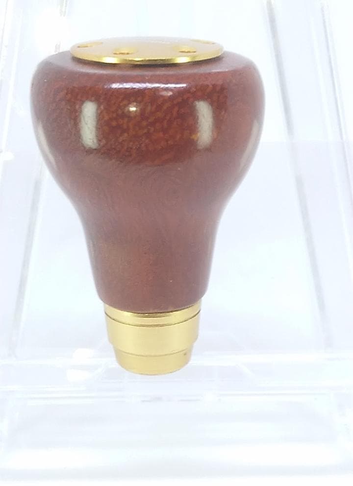 美品　シマノ　夢屋　花梨　ラウンド型ノブ