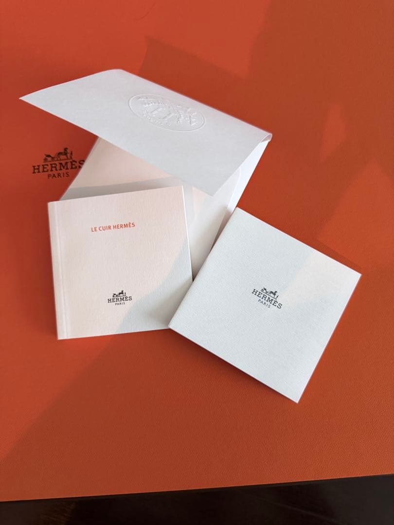 HERMES オレンジBOX 空箱 ガーデンパーティー