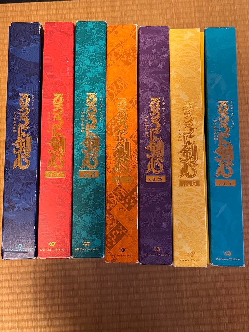 【レア】LD　るろうに剣心 LD-BOX vol.1〜7巻セット