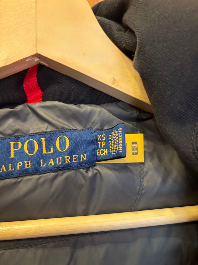 正規品 2025年購入 Polo Ralph Lauren ブラックダウンベスト