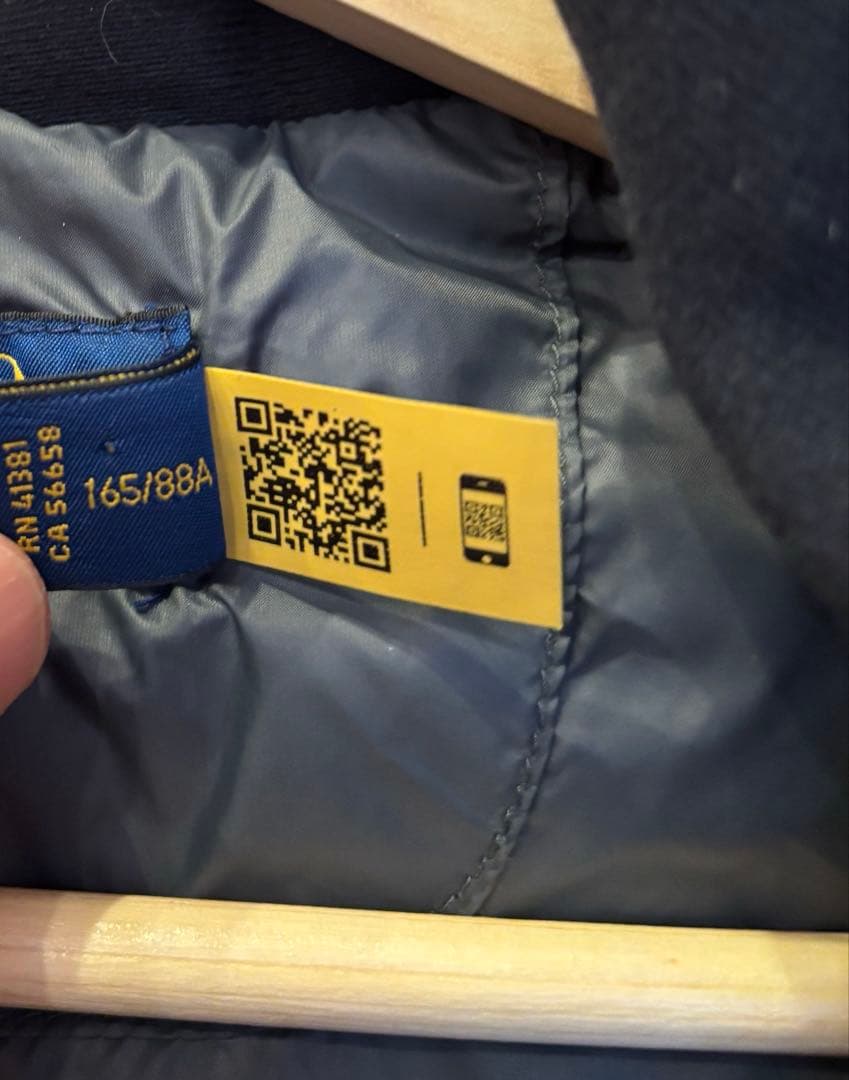 正規品 2025年購入 Polo Ralph Lauren ブラックダウンベスト