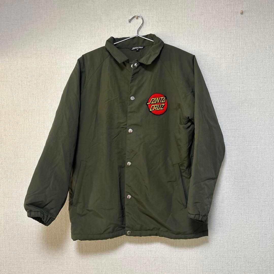 ★廃盤激レア★ santa cruz サンタクルーズ　コーチジャケット　フリース