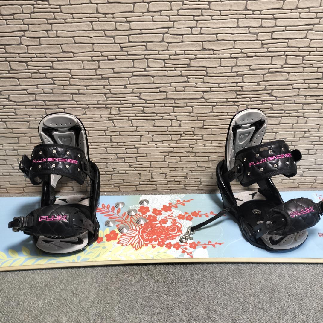【3点セット】BURTON Feather 139cm FLUX ビンディング