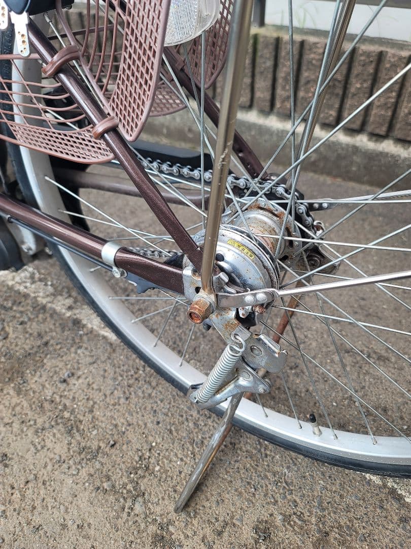 Panasonic　電動アシスト自転車　vivi TX 24型　チョコブラウン