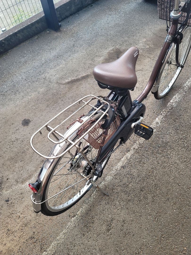 Panasonic　電動アシスト自転車　vivi TX 24型　チョコブラウン