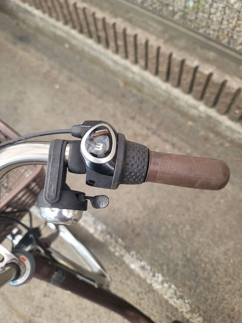 Panasonic　電動アシスト自転車　vivi TX 24型　チョコブラウン