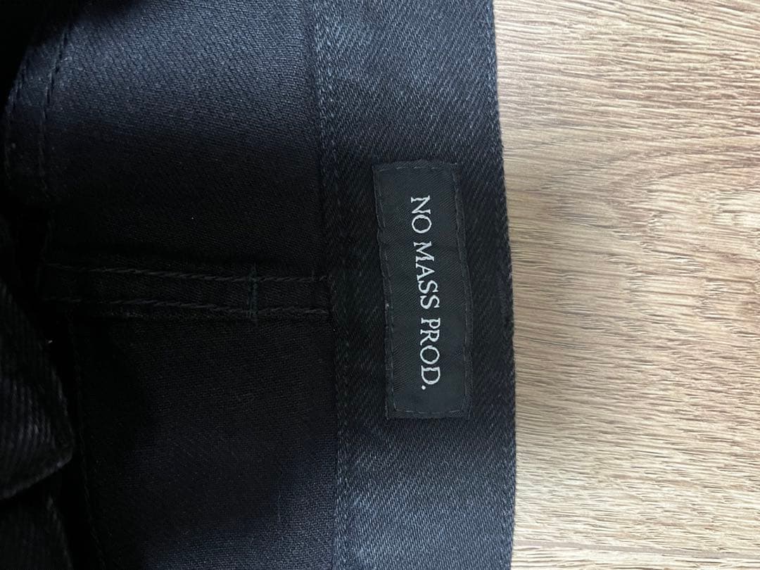 パンツ no_mass_prod 008GLM WAXED DENIM JEANS