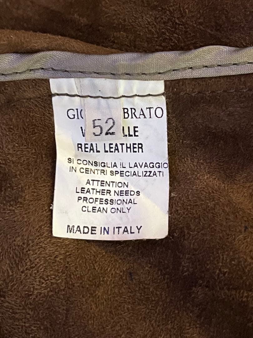 giorgio brato レザージャケット