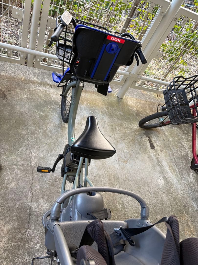 電動アシスト自転車 チャイルドシート付き