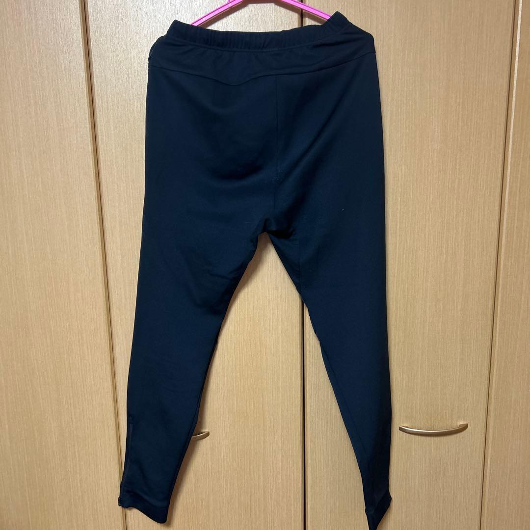 ATHLETA フード付きジャージ上下セット ブラック