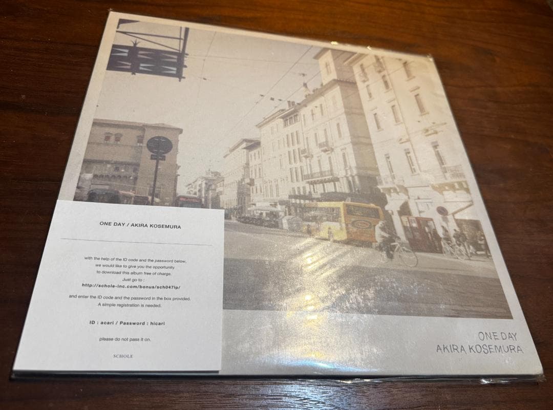 【180g重量盤レコードLP、アートワークスリーブ付】小瀬村晶 /ONE DAY