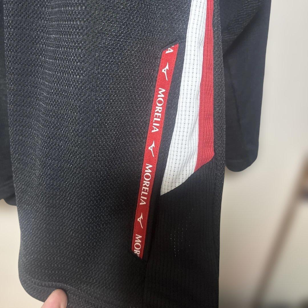 Mizuno Morelia ジャージ 2XL ブラック/レッド
