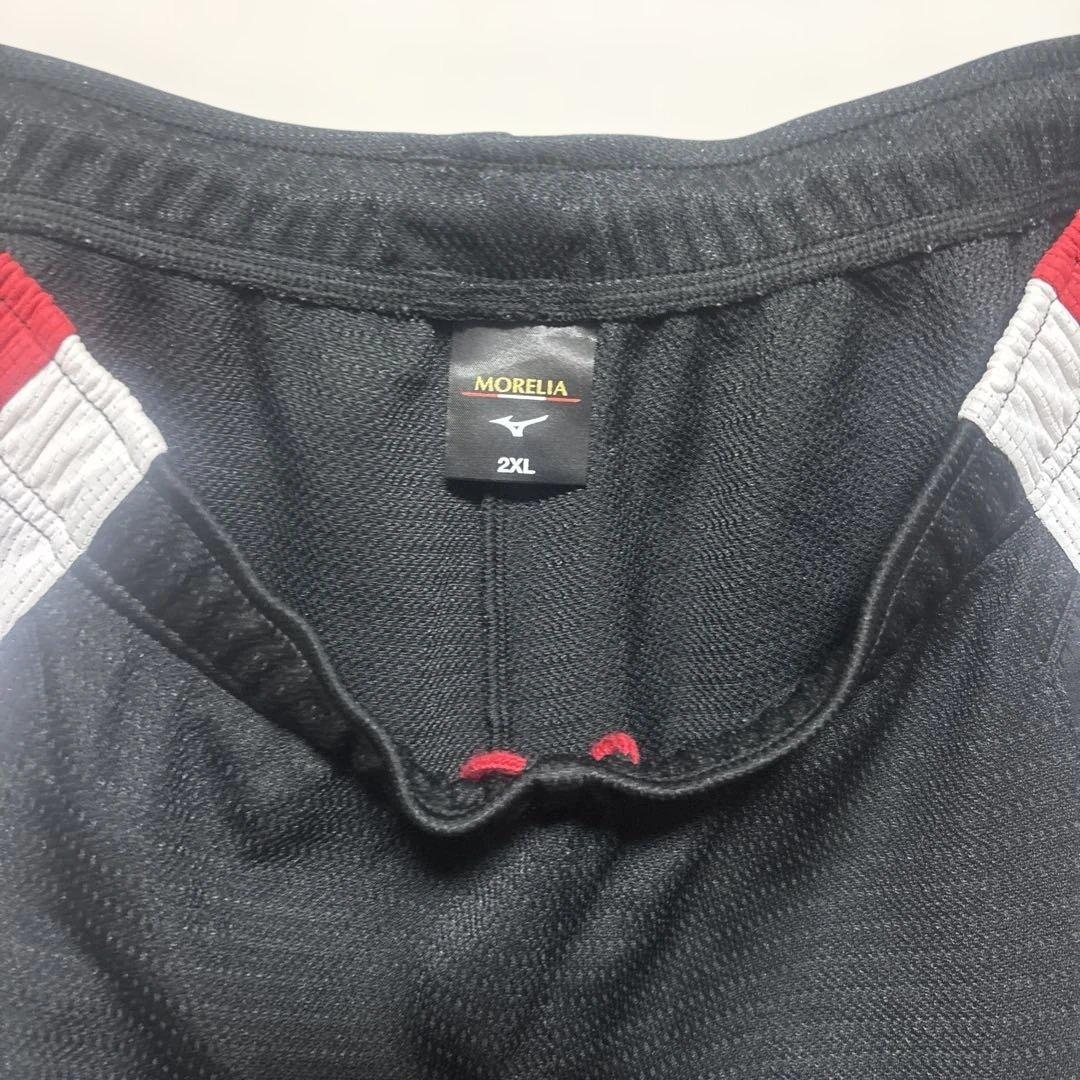 Mizuno Morelia ジャージ 2XL ブラック/レッド