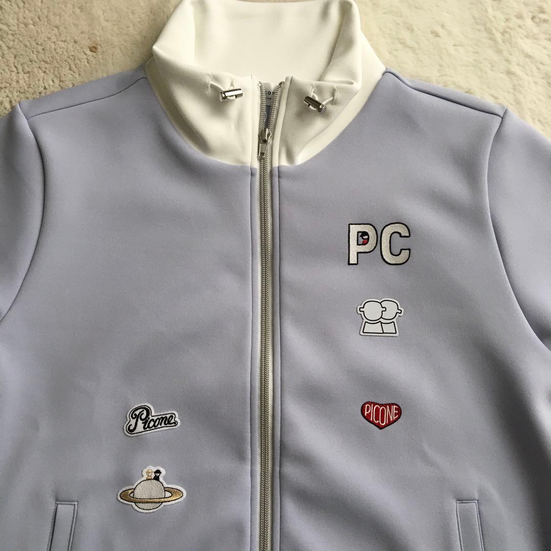 新品　PICONE CLUB ピッコーネクラブ　ワッペン付ジップブルゾン