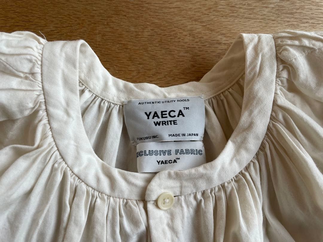 YAECA WRITE 99757 コットンラミー ワンピース