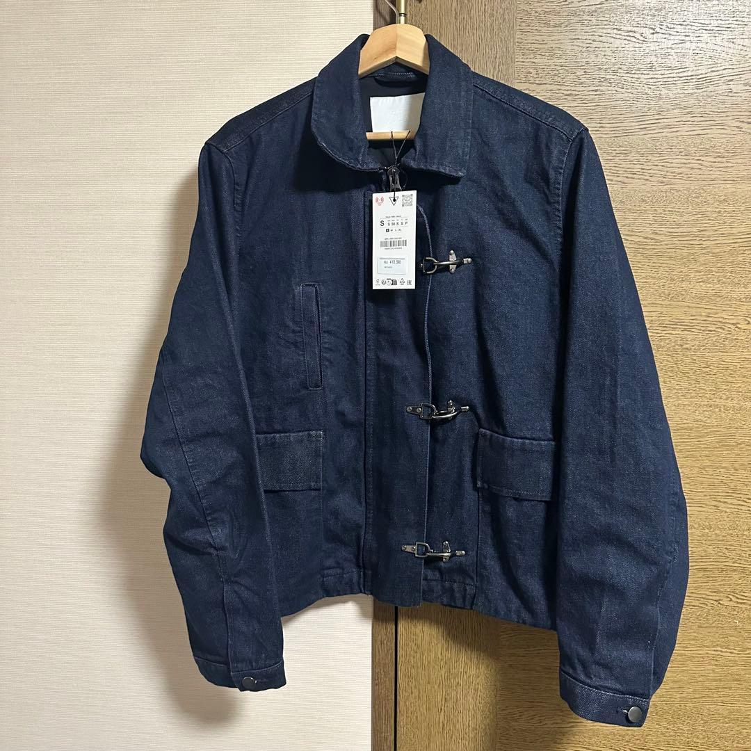 トグルボタンデニムジャケット　sサイズ ZARA