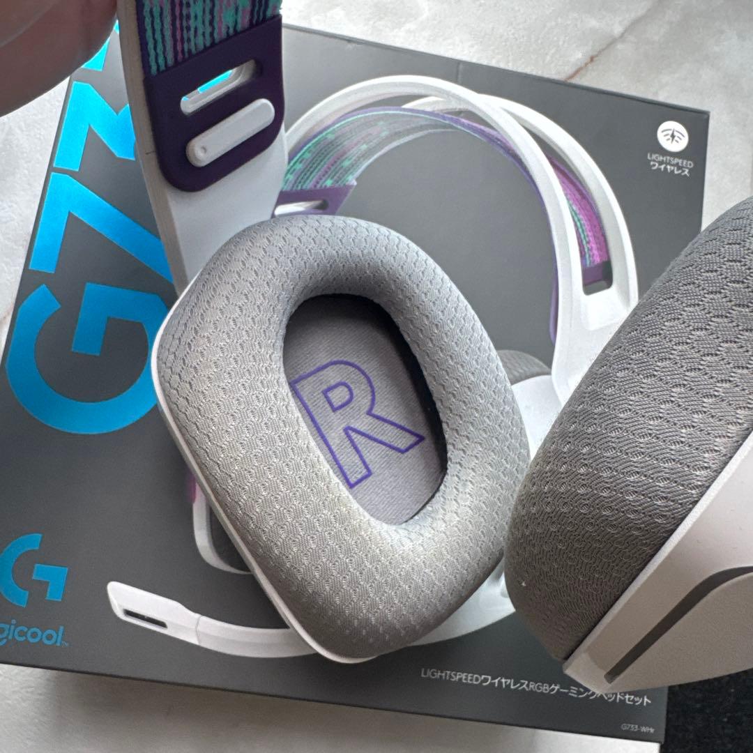 Logitech G733 ワイヤレスゲーミングヘッドセット