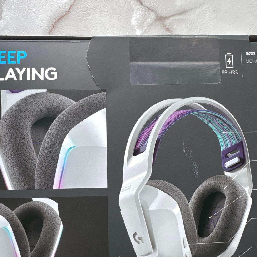 Logitech G733 ワイヤレスゲーミングヘッドセット