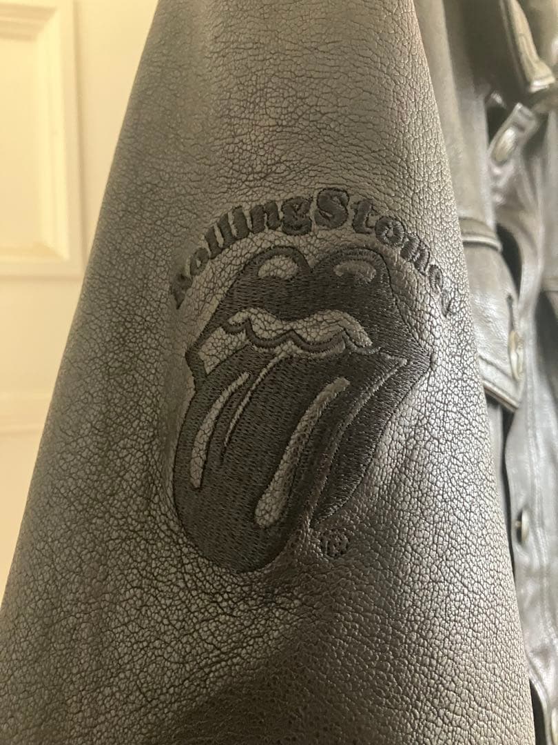 レア！レザートラッカージャケット　Rolling Stones サイズL