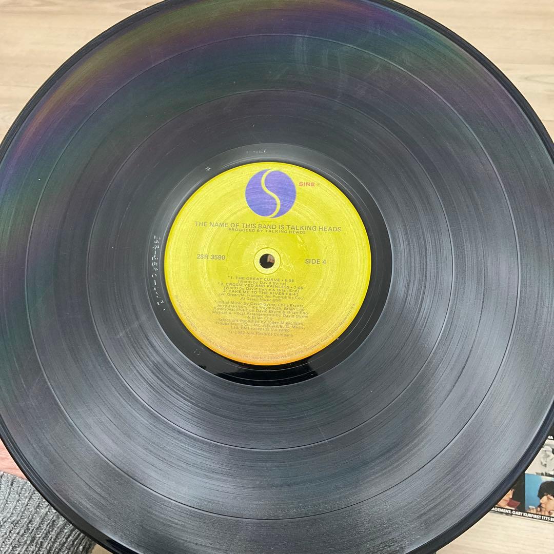 トーキング・ヘッズ LIVE 2 LP アメリカ盤レコード