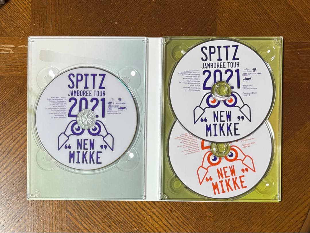 スピッツ/JAMBOREE TOUR 2021 NEW MIKKE 初回限定盤