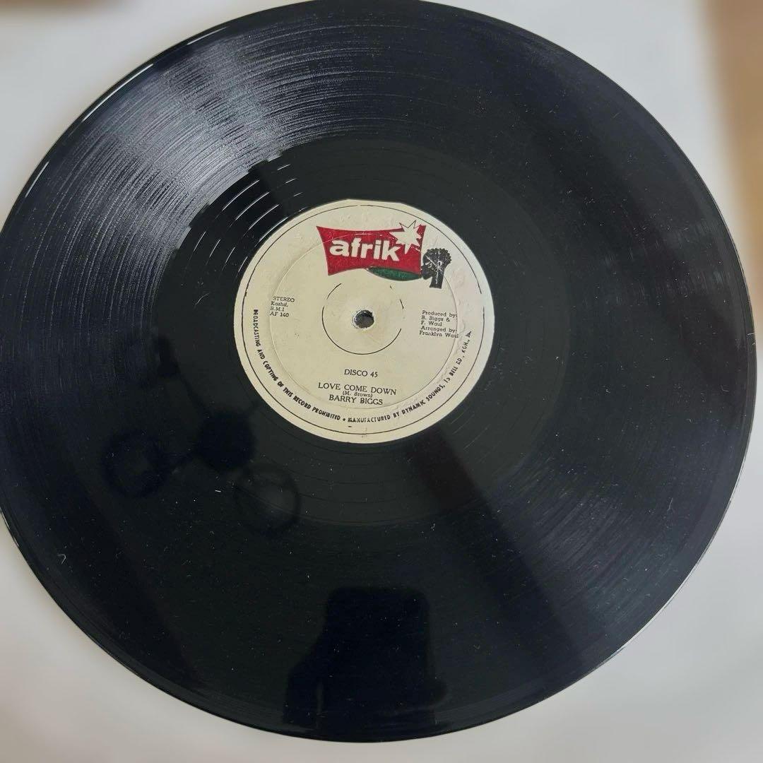 値下中　希少！LOVE COME DOWN/BARRY BIGGS 12inch