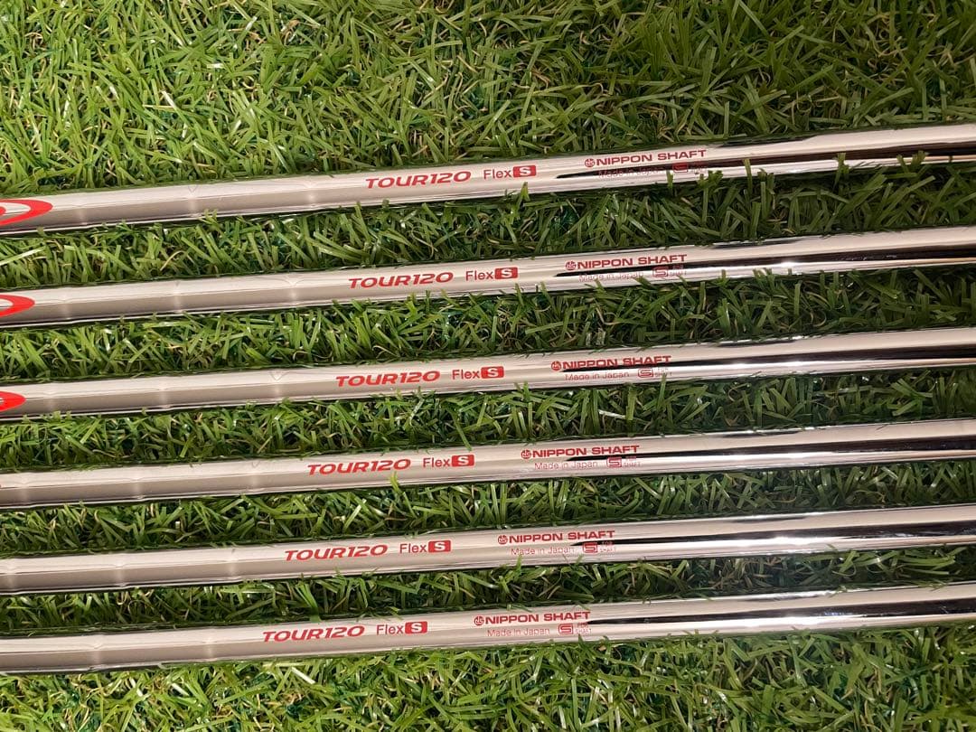 PING ブループリント 黒ドット　モーダスTOUR120 S 5本