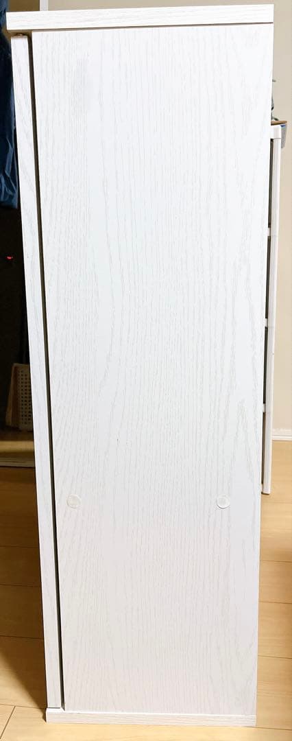 ニトリ　スリムキャビネット クローネ 9060S ホワイトウォッシュ