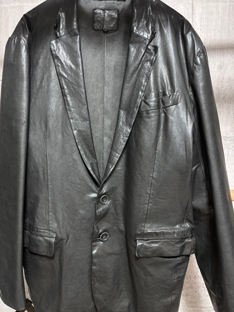 定価242000円美品バックラッシュレザーテーラード➕