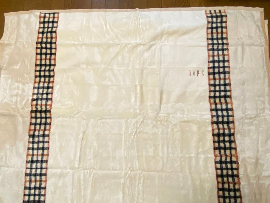 税込11.000円の品ダックス上質綿毛布ベージュ色