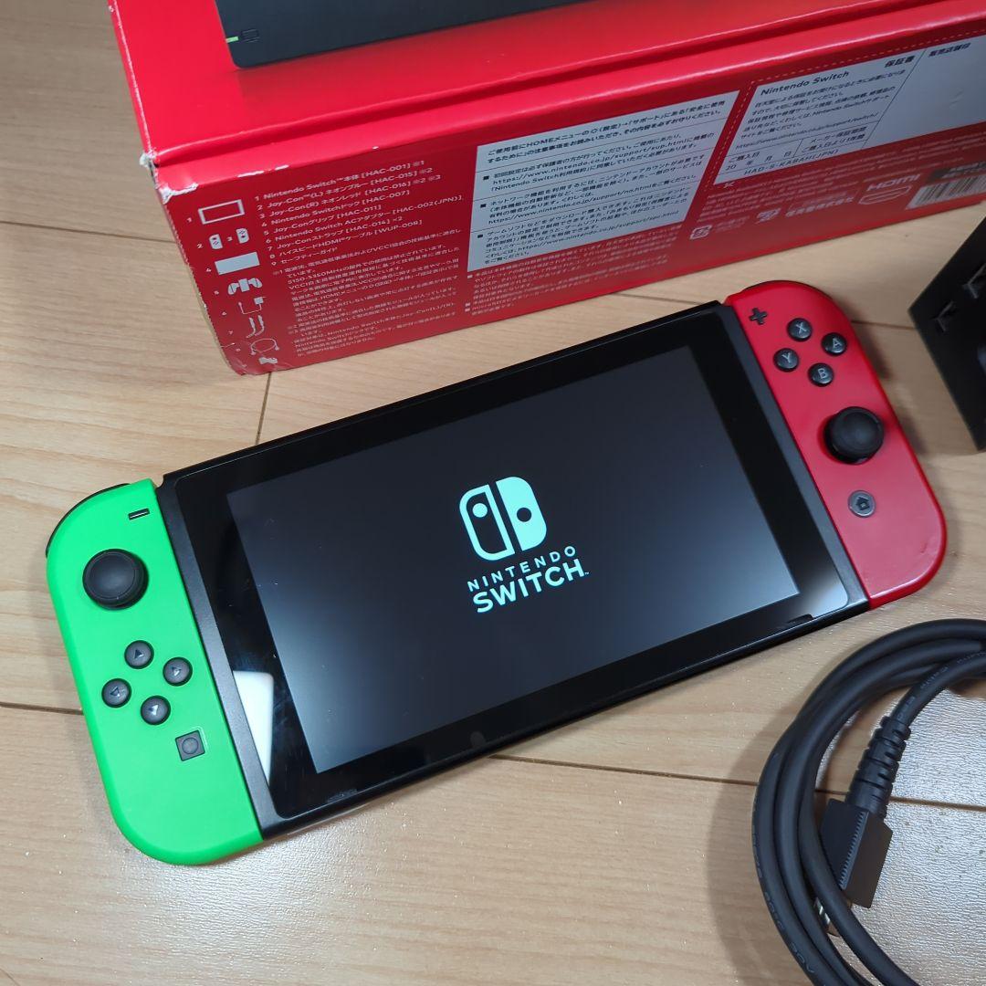 Nintendo Switch グリーン/レッド 本体