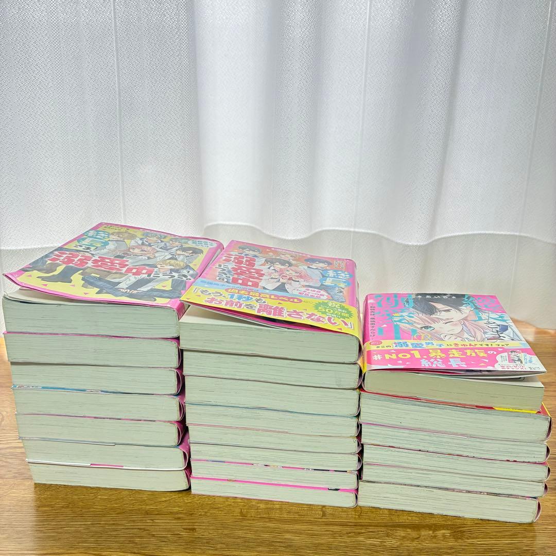 総長さま、溺愛中につき。1〜14全巻＋11.5巻、特典付き、その他計21冊。