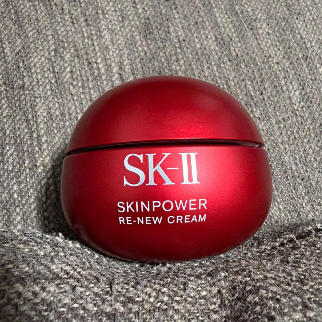 新品未使用　SK-II スキンパワー　リニュー　クリーム　80グラム
