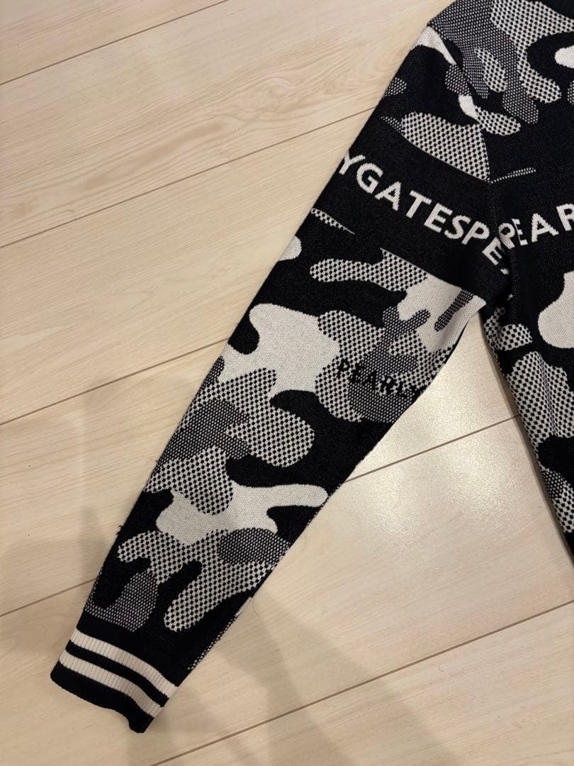 PEARLY GATES 迷彩柄ニットセーター【最終価格】