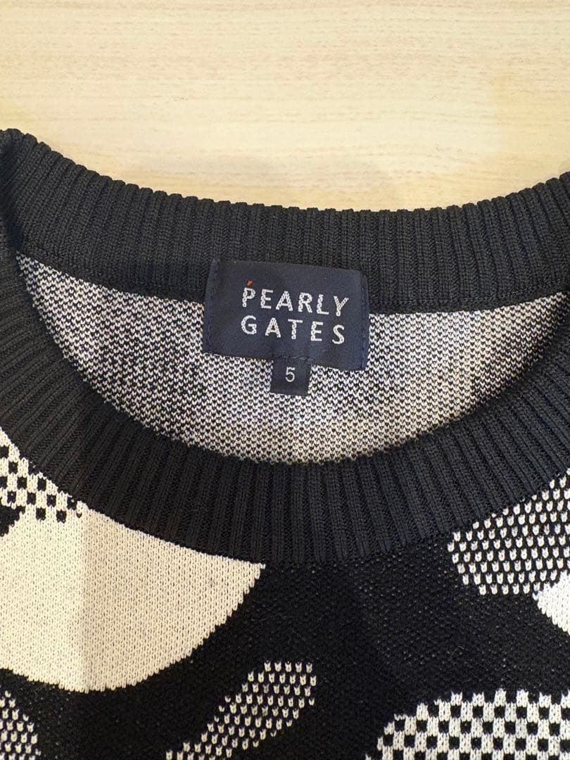PEARLY GATES 迷彩柄ニットセーター【最終価格】
