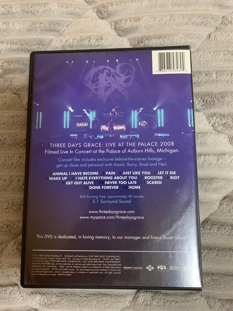 スリー・デイズ・グレイス DVD