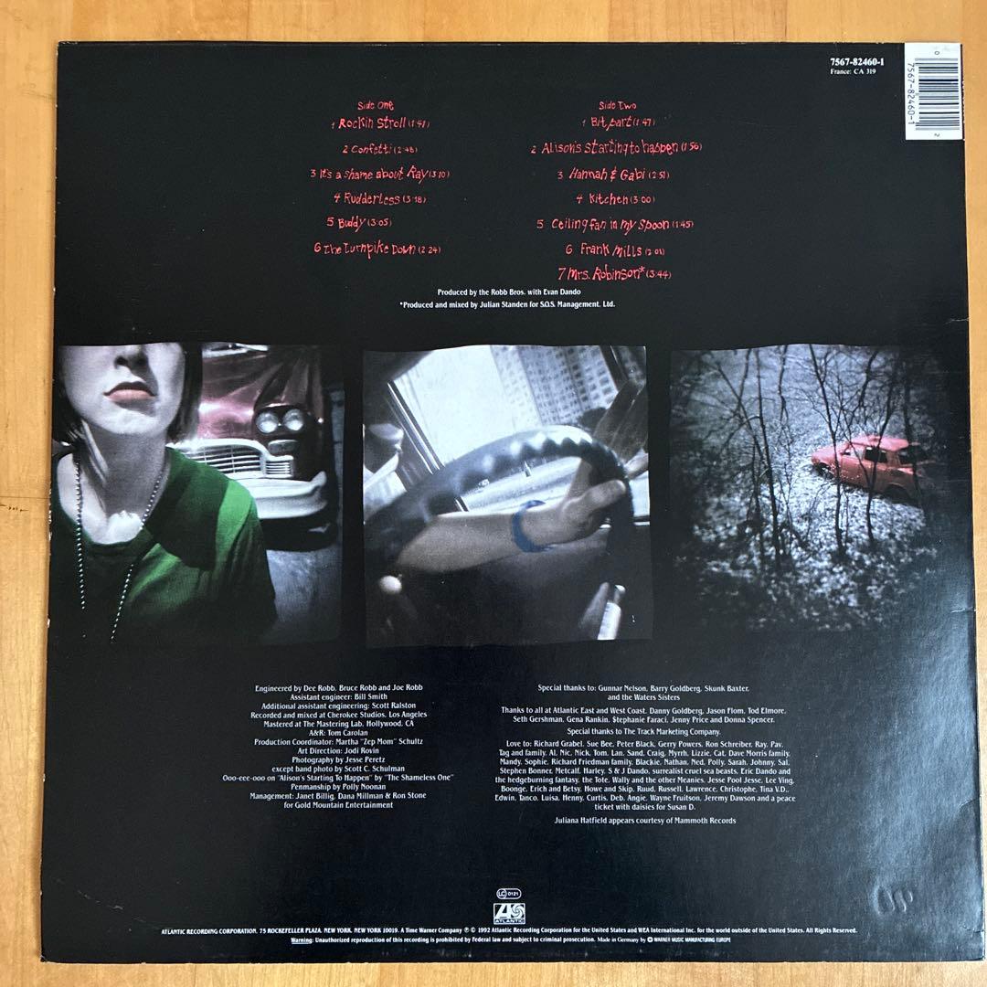 Lemonheads It's a shame about Ray レコード
