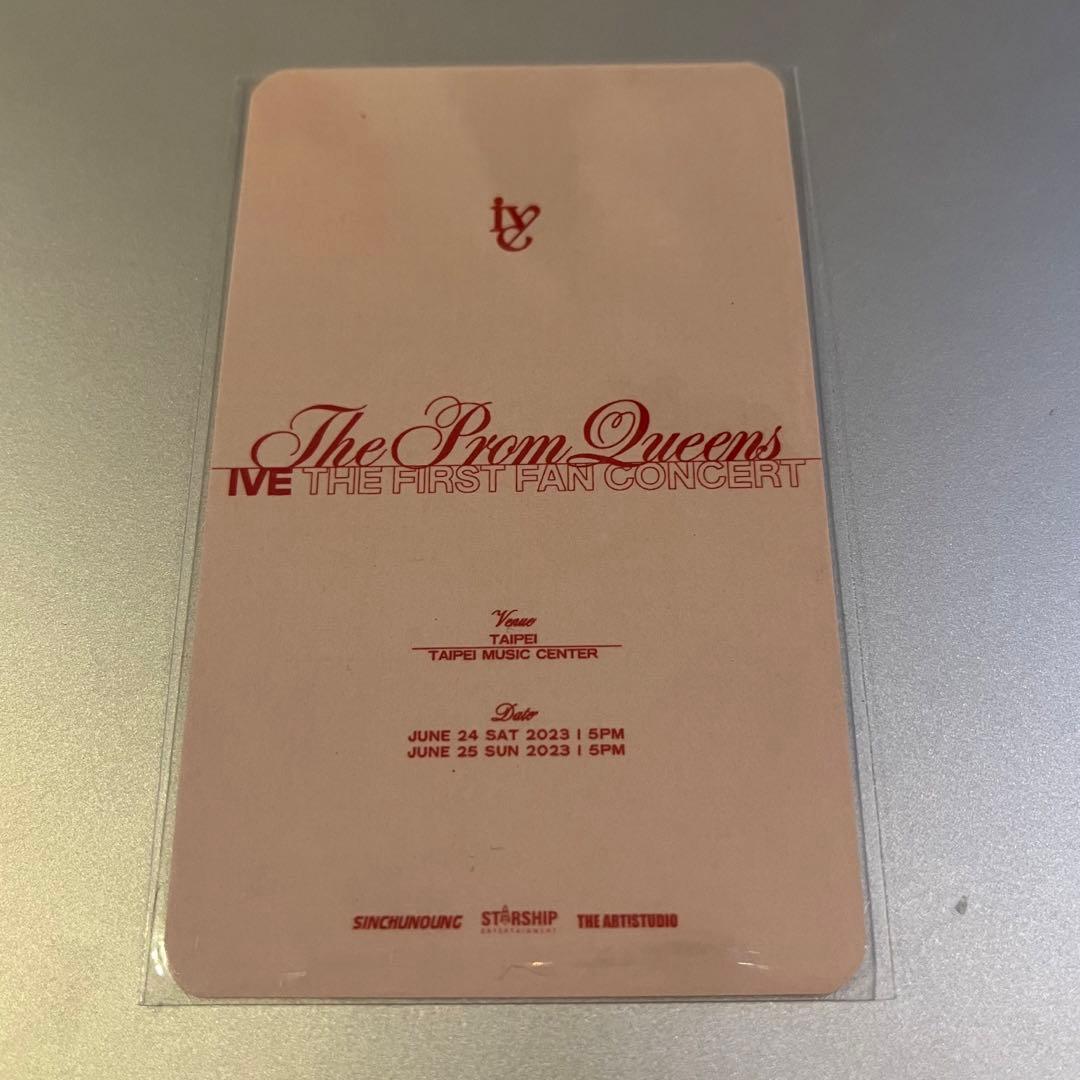 IVE ThePromQueensTour 会場限定 トレカ