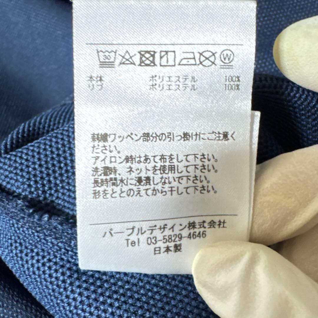 ネイビー ポロシャツ DECEMBER MAY サイズXL