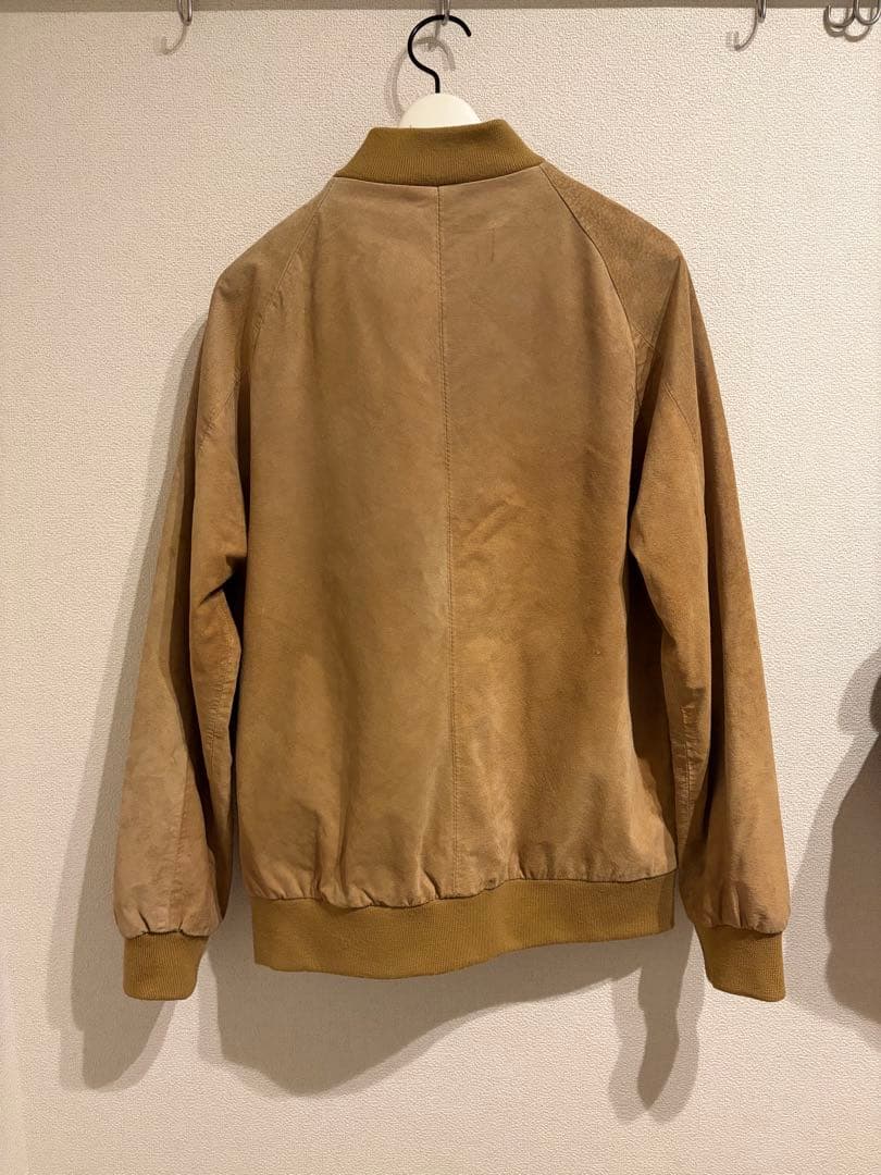 Supreme 12SS Suede Bomber Jacket レザー