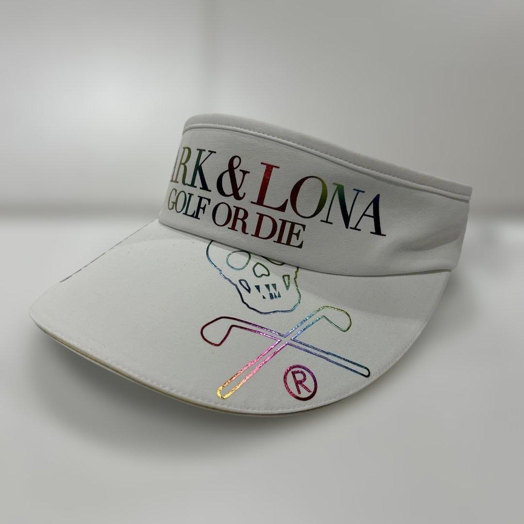 新品❤️MARK & LONA ゴルフバイザー ホワイト