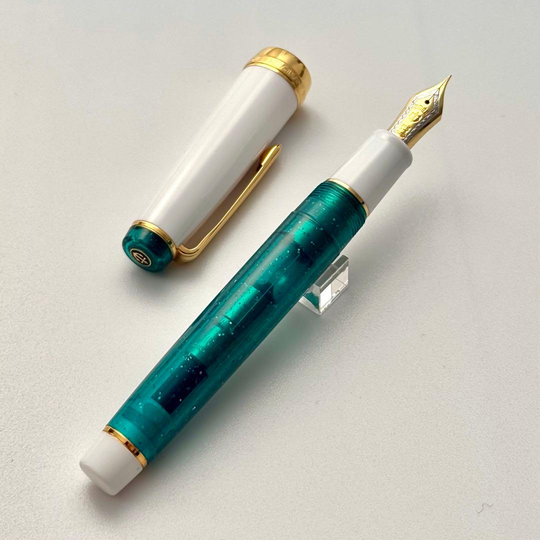 旧ペン先 限定品 セーラー万年筆 プロギア シャムロックグリーン 緑 EF