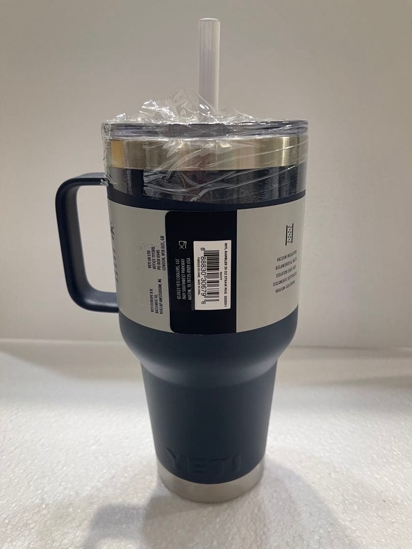 【新品】YETI ランブラー 35oz (1L) ストローマグ ネイビー