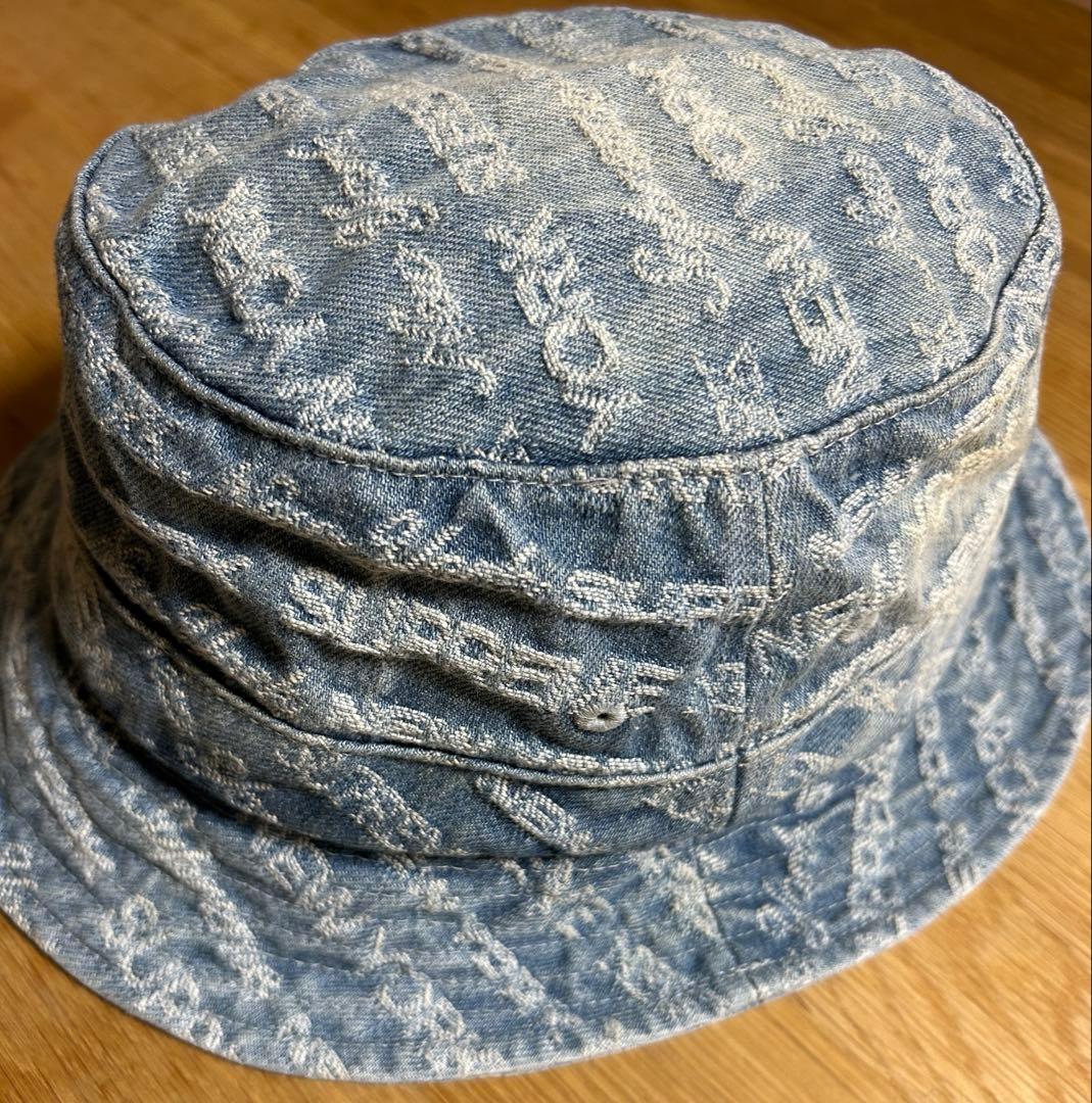 帽子 Supreme MultiType Jacquard Denim Crusher