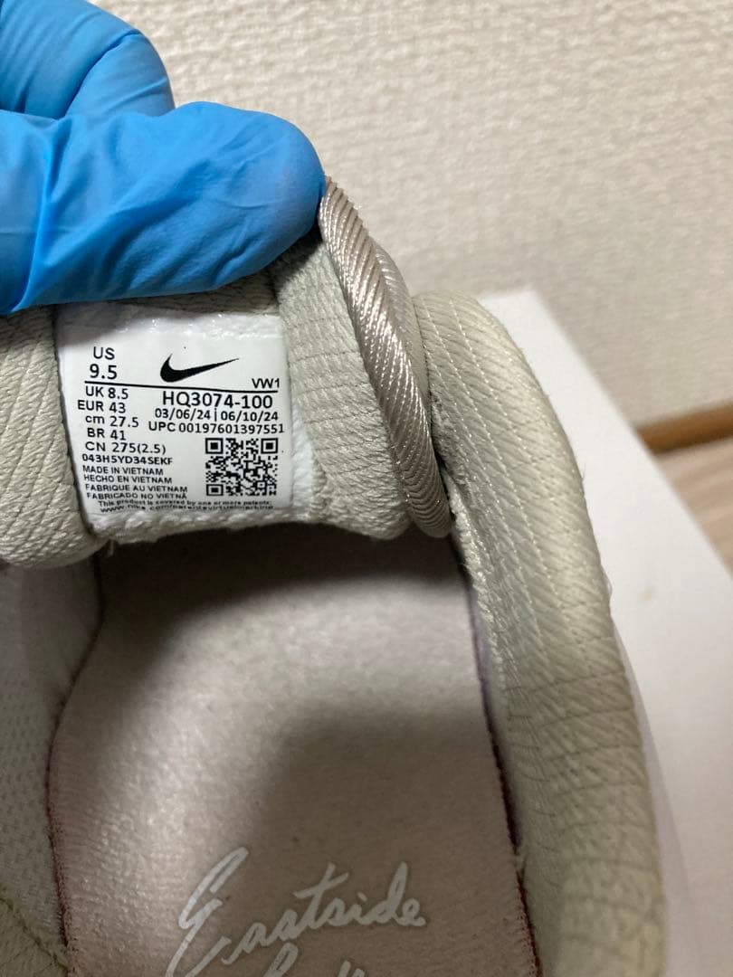 ナイキゴルフ Eastside Golf コラボ　ロゴカスタム　イーストサイド