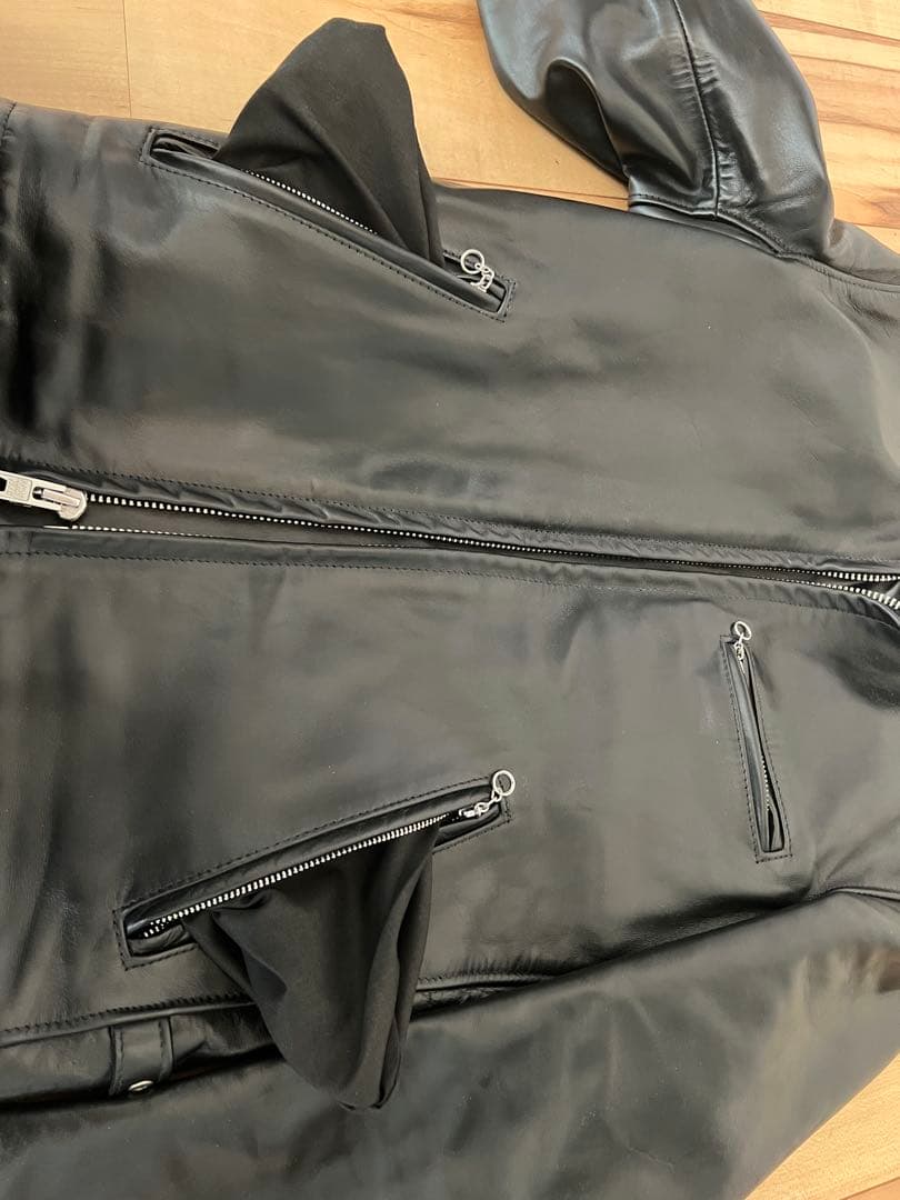 schott 641hh ホースハイド 馬革 レザーシングルライダースジャケット