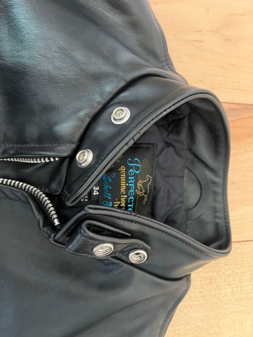 schott 641hh ホースハイド 馬革 レザーシングルライダースジャケット